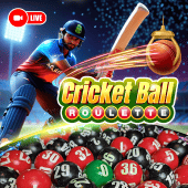 Jiliko live casino game Cricket Ball Roulette